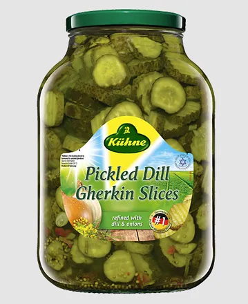 Súrar gúrkur/ Dill chips 2650ml mynd 1