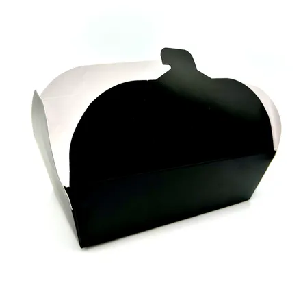 Núðlubox pappa svart 300stk mynd 1
