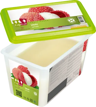Lychee Puré Capfruit 1kg mynd 1