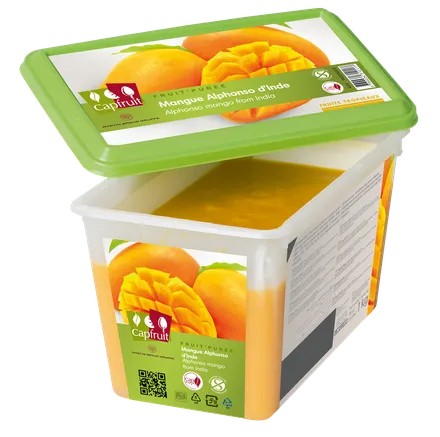 Mangó Puré Alphonso Capfruit 1kg án viðbætt sykurs mynd 1