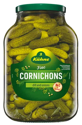 Súrar agúrkur/Cornichons 2650ml mynd 1