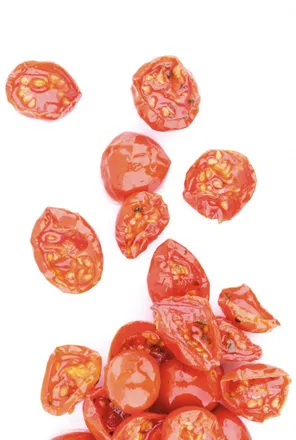Hálfþurrkaðir rauðir kirsuberjatómatar 750g mynd 1