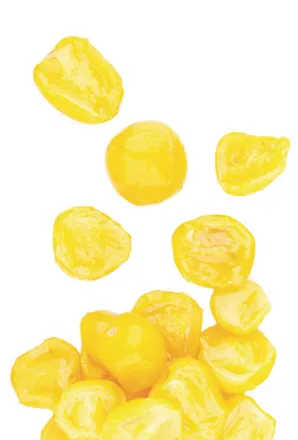Hálfþurrkaðir gulir kirsuberjatómatar 750g mynd 1