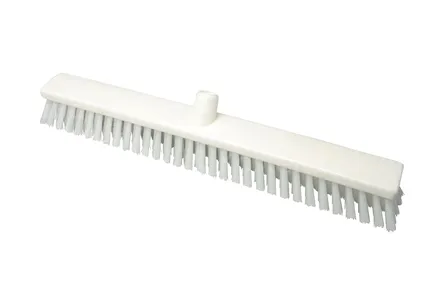 Gólfkústur stór 600x60mm millistífur hvítur mynd 1