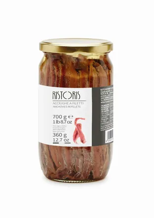 Ansjósur í olíu 700g mynd 1