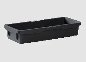 Origo 2 Recycled tray black 1stk mynd 1