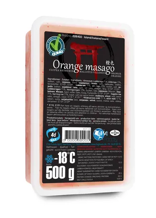 Masago appelsínugult 500g mynd 1