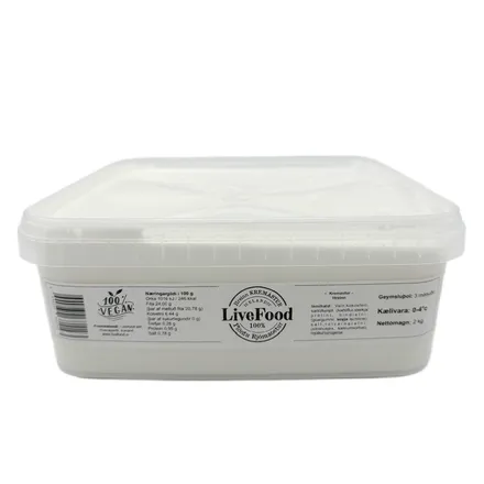 Vegan rjómaostur 2kg mynd 1