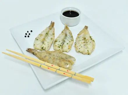Tígrisrækja klofin marineruð 1kg mynd 1