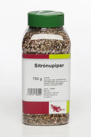 Sítrónupipar 750g mynd 1