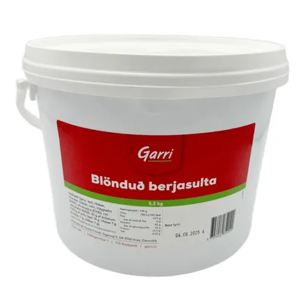 Blönduð Berjasulta Garri 5,2kg mynd 1