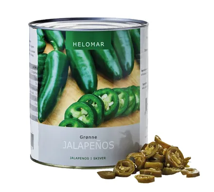 Jalapeno grænn Helomar 3kg mynd 1
