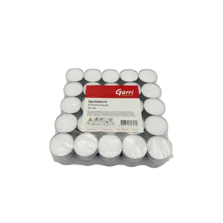 Sprittkerti 8 tíma 50stk mynd 1