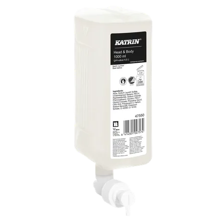 Katrin Head & Body Arctic Breeze 1000ml mynd 1
