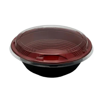 Poke súpuskál svört m/loki 1000ml mynd 1