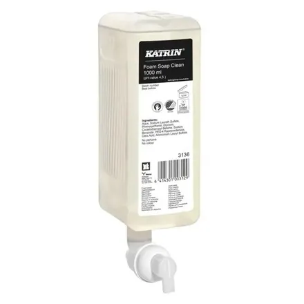 Katrin handsápa froða neutral 1000ml mynd 1