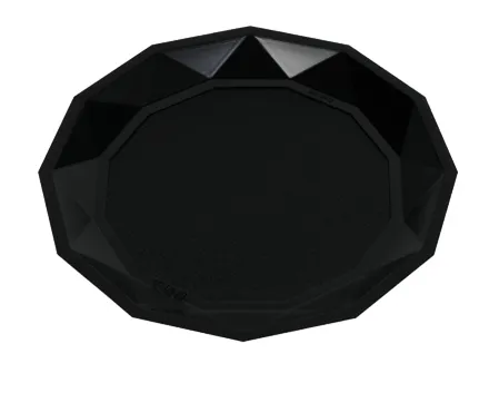 Tertubotn hringlaga svartur 23cm 240stk mynd 1