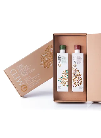 Gjafaaskja Picual/Arbequina ólífuolía 500ml 1stk mynd 1