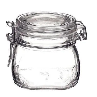 Sérp.Glerkrukka með loki 500ml 6stk mynd 1