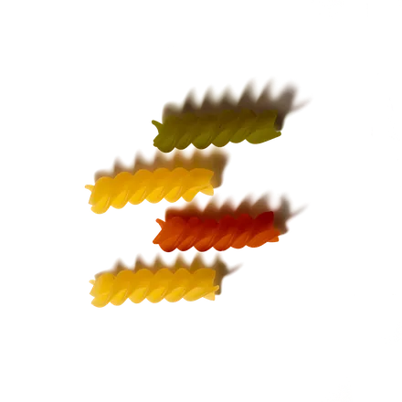 Pasta skrúfur/fusilli þrílitar 5kg mynd 1