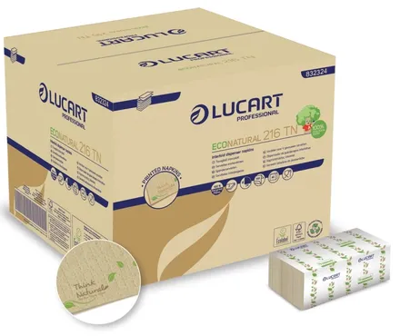 Servíettur EcoNatural fyrir skammtara 40x150stk mynd 1