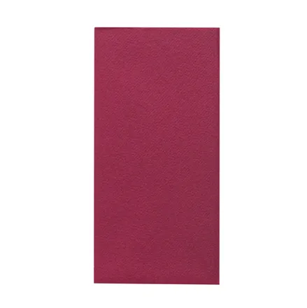 Servíettur Airlaid brotnar 40cm vínrauðar 300stk mynd 1