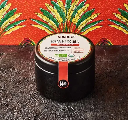 Organic Madagascar vanilla bean paste 100g mynd 1