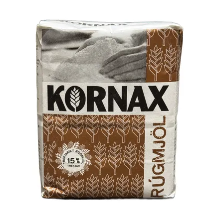 Rúgmjöl Kornax 1kg mynd 1