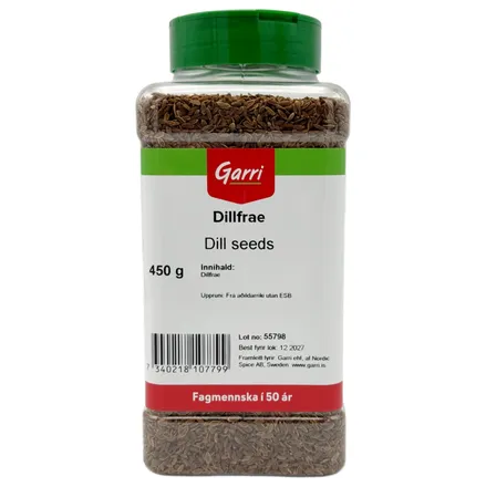 Dillfræ heil 450g mynd 1