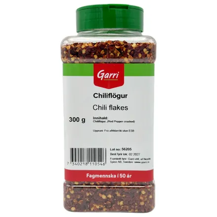 Chiliflögur 300g mynd 1