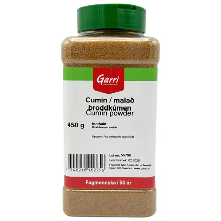 Broddkúmen/cumin malað 450g mynd 1