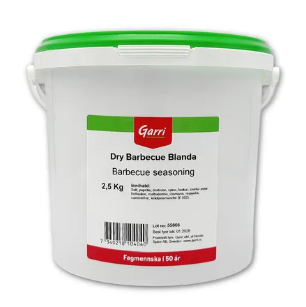 Dry Barbecueblanda 2,5kg mynd 1