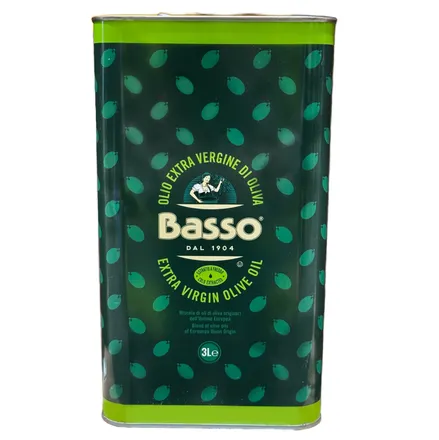 Jómfrúar ólífuolía Basso 3ltr mynd 1