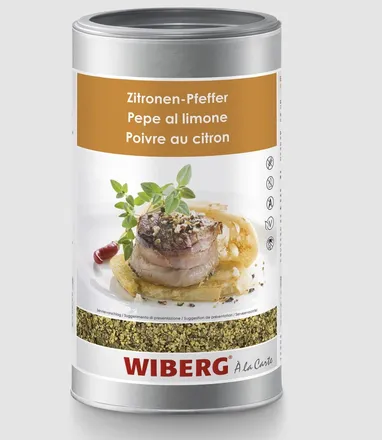 Sítrónupipar Wiberg 750g mynd 1