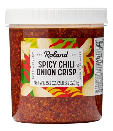 Spicy Chili Onion Crisp 1kg mynd 1
