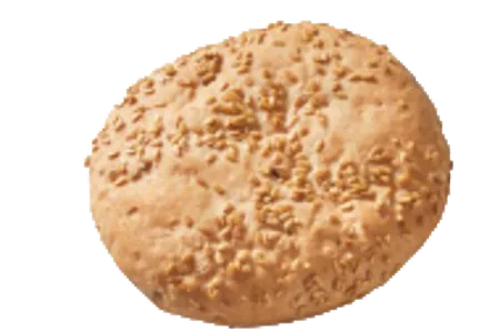 Glútenlaust hamborgarabrauð 18x85g mynd 1
