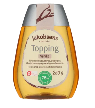 Topping Jakobsens Vanillu 250g mynd 1