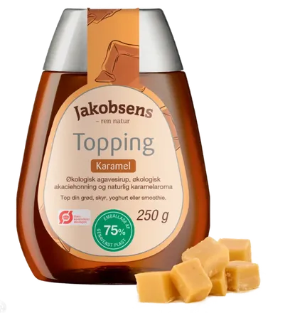 Topping Jakobsens Karamellu 250g mynd 1