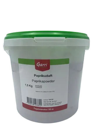 Paprikuduft 1,5kg mynd 1