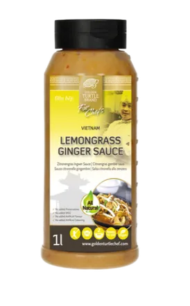 Lemongrass Ginger sósa 1ltr mynd 1