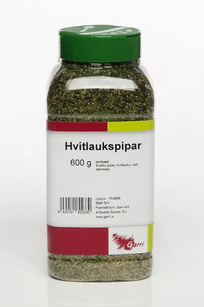 Hvítlaukspipar 600g mynd 1