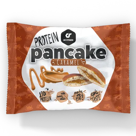 Go FITNESS Próteinpönnukaka karamella 12x55g mynd 1