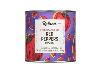 Paprika grilluð teningar rauð 2,5kg mynd 1