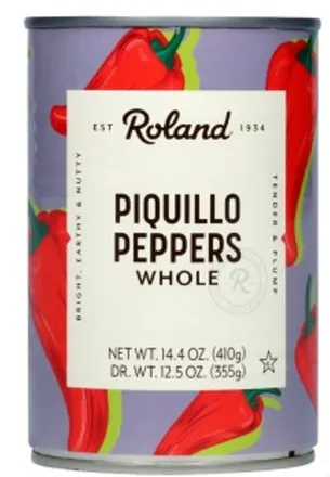 Rauður pipar piquillo 340g mynd 1