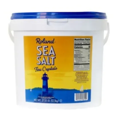 Sjávarsalt fínt 12,5kg mynd 1