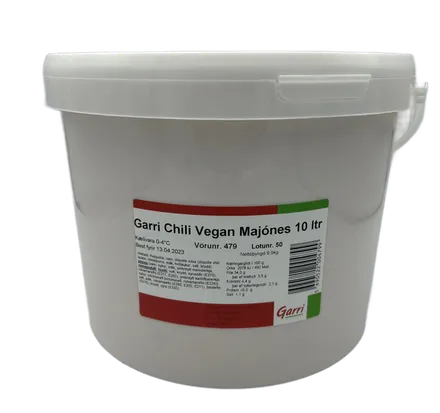 Garri Vegan Chili Majones 10ltr mynd 1