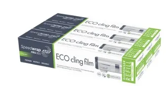 Speedwrap Pro Eco plastfilma 45cm x 200m 3 rúllur mynd 1