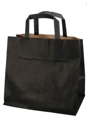 Bréfpokar Onyx m/haldi 11L 26x17,5x24,6cm 200stk mynd 1
