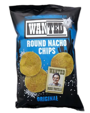 Nachosflögur hringlaga salt 450g mynd 1