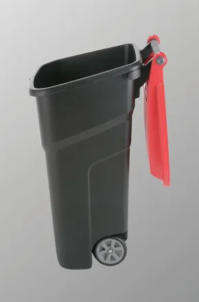 Ruslatunna Atlas án loks svört 100ltr  1stk mynd 1